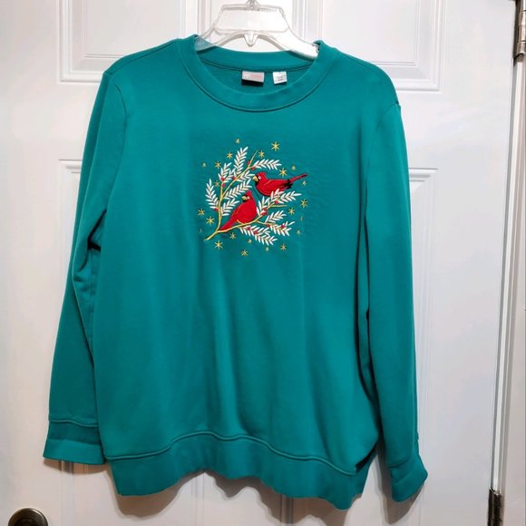 Red Birds Sweatshirt M & C Sportswear size XL - Picture 1 of 15
